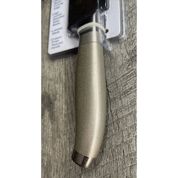 Oneida Bread‎ Knife & Case Stainless 8" Serrated Bevel Brushed Silver Handle NEW - Picture 5 of 8